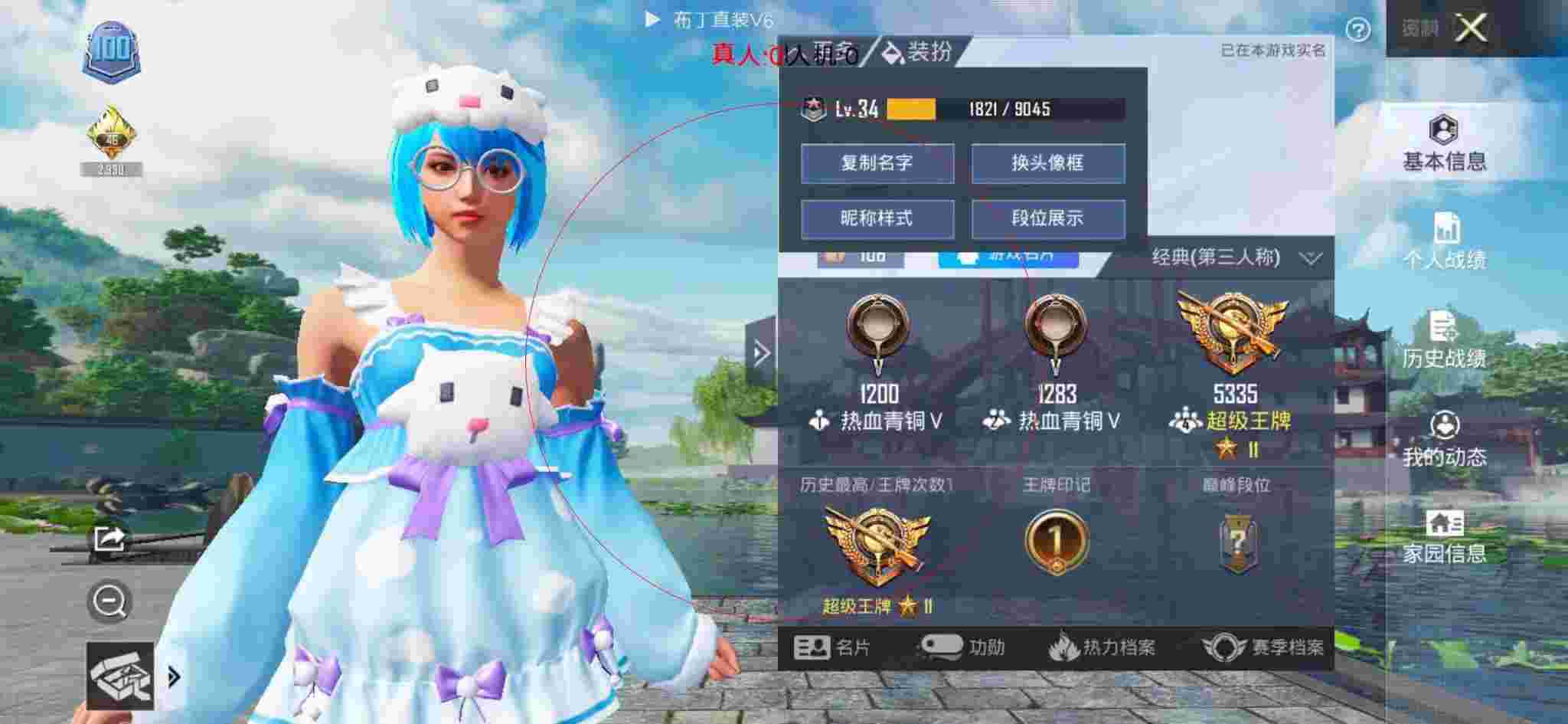 和平精英布丁直装透视 - 和平辅助店订餐卡模板下载辅助预览图